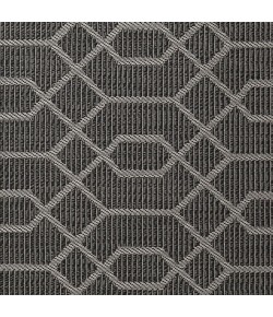 Loomaknoti Breyleigh Chendler Gray/Gray EB001 5 ft. 3 in. X 7 ft. 3 in. Rectangle Rug