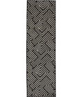Loomaknoti Tecopa Trenten Black/White Rug ETR12BLW12 2 ft. X 6 ft. 7” Rectangle - Rugs Town Loomaknoti Tecopa Trenten Black/White ETR12BLW12 2 ft. X 6 ft. 7” Rectangle Rug