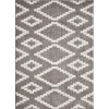 Loomaknoti Vemoa Aslayn Gray/Cream EV002 6 ft. 7 in. X 9 ft. 2 in. Rectangle Rug