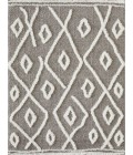 Loomaknoti Vemoa Avonako Gray/Cream EV003 3 ft. 3” X 5 ft. 3” Rectangle Rug