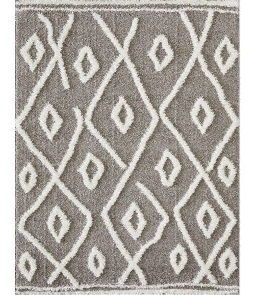Loomaknoti Vemoa Avonako Gray/Cream EV003 3 ft. 3” X 5 ft. 3” Rectangle Rug