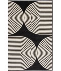 Loomaknoti Tecopa Milburm Black/White Rug ETR05BLW20 3 ft. 3” X 5 ft. 3” Rectangle - Rugs Town Loomaknoti Tecopa Milburm Black/White ETR05BLW20 3 ft. 3” X 5 ft. 3” Rectangle Rug