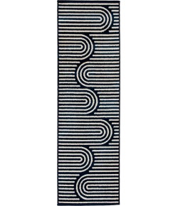 Loomaknoti Tecopa Sedvick Blue/White ETR06BWH12 2 ft. X 6 ft. 7 in. Rectangle Rug
