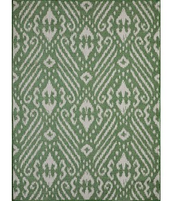 Loomaknoti Breyleigh Calitrah Green/Cream EB005 2 ft. X 3 ft. Rectangle Rug