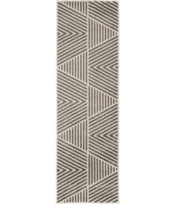 Loomaknoti Tecopa Symenia Gray/White ETR10GRW12 2 ft. X 6 ft. 7 in. Rectangle Rug