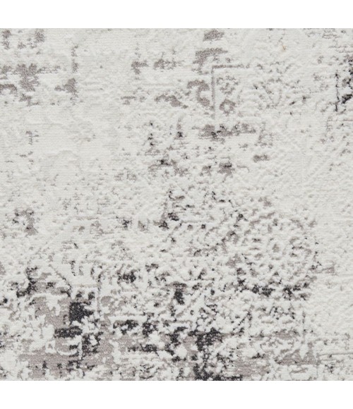 Loomaknoti Aysal Athna Gray/Cream EAY003 4 ft. X 6 ft. Rectangle Rug