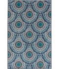 Loomaknoti Tecopa Ferley Blue/Green ETR04GB60 6 ft. 7” X 9 ft. 2” Rectangle Rug