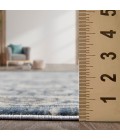 Loomaknoti Kehleigh Osdorn Blue/Cream Rug EK009 2 ft. X 6 ft. 7 in. Rectangle - Rugs Town Loomaknoti Kehleigh Osdorn Blue/Cream EK009 2 ft. X 6 ft. 7 in. Rectangle Rug