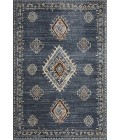 Loomaknoti Alsbrooke Temarnie Blue/Cream EA007 4 ft. X 6 ft. Rectangle Rug