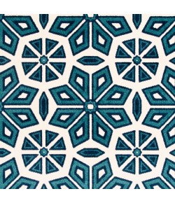 Loomaknoti Tecopa Vensley Blue/White ETR14BWH85 9 ft. 10 in. X 12 ft. 10 in. Rectangle Rug