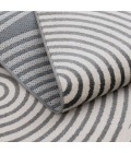 Loomaknoti Tecopa Milburm Gray/White Rug ETR05GRW12 2 ft. X 6 ft. 7” Rectangle - Rugs Town Loomaknoti Tecopa Milburm Gray/White ETR05GRW12 2 ft. X 6 ft. 7” Rectangle Rug