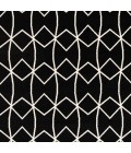 Loomaknoti Tecopa Tamariez Black/White ETR11BLW50 4 ft.  X 6 ft.  Rectangle Rug