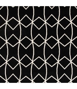 Loomaknoti Tecopa Tamariez Black/White ETR11BLW85 9 ft. 10 in. X 12 ft. 10 in. Rectangle Rug