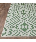 Loomaknoti Breyleigh Calitrah Cream/Green EB005 2 ft. X 3 ft. Rectangle Rug