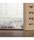 Loomaknoti Vemoa Aslayn Gray/Cream EV002 5 ft. 3” X 7 ft. 3” Rectangle Rug