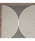 Loomaknoti Tecopa Milburm Gray/White Rug ETR05GRW12 2 ft. X 6 ft. 7” Rectangle - Rugs Town Loomaknoti Tecopa Milburm Gray/White ETR05GRW12 2 ft. X 6 ft. 7” Rectangle Rug