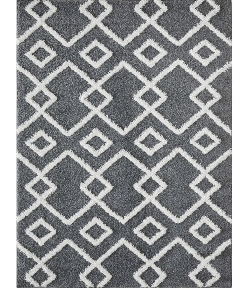 Loomaknoti Vemoa Adeta Blue/Cream EV001 5 ft. 3” X 7 ft. 3” Rectangle Rug