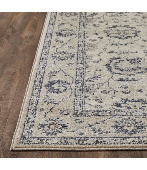 Loomaknoti Malanie Corlia Cream/Gray Rug EM005 2 ft. X 3 ft. Rectangle - Rugs Town Loomaknoti Malanie Corlia Cream/Gray EM005 2 ft. X 3 ft. Rectangle Rug