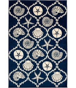 Central Oriental Trop Coascoralat Sa/Sn Area Rug 6 ft. 7 in. X 9 ft. 6 in. Rectangle