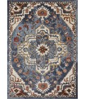 Loomaknoti Alsbrooke Zailorn Blue/Cream EA006 6 ft. 7 in. X 9 ft. 2 in. Rectangle Rug