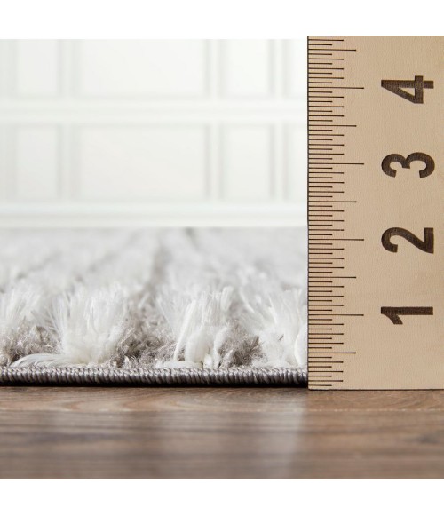Loomaknoti Vemoa Altomarze Gray/Cream EV005 6 ft. 7” X 9 ft. 2” Rectangle Rug