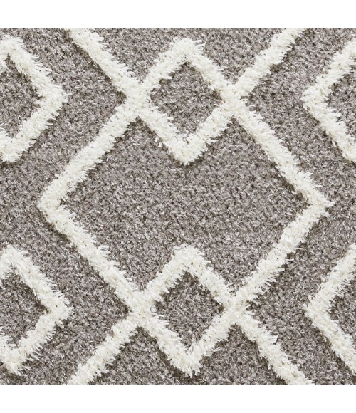 Loomaknoti Vemoa Adeta Gray/Cream EV001 2 ft.  X 6 ft. 7” Rectangle Rug
