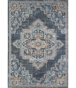 Central Oriental Orient Dorcie Bl/Dkg Area Rug 6 ft. 7 in. X 9 ft. 2 in. Rectangle