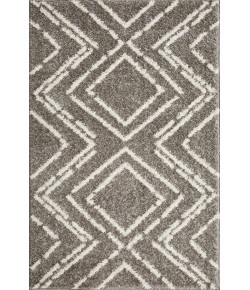 Loomaknoti Vemoa Armeley Gray/Cream EV004 4 ft. X 6 ft. Rectangle Rug