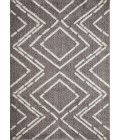 Loomaknoti Vemoa Armeley Gray/Cream EV004 7 ft. 10 in. X 9 ft. 10 in. Rectangle Rug