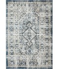 Loomaknoti Kehleigh Avelanz Blue/Cream EK014 4 ft. X 6 ft. Rectangle Rug