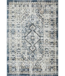 Loomaknoti Kehleigh Avelanz Blue/Cream EK014 4 ft. X 6 ft. Rectangle Rug