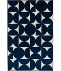 Loomaknoti Tecopa Sevella Blue/White Rug ETR07BWH65 7 ft. 10 in. X 9 ft. 10 in. Rectangle - Rugs Town Loomaknoti Tecopa Sevella Blue/White ETR07BWH65 7 ft. 10 in. X 9 ft. 10 in. Rectangle Rug