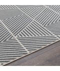 Loomaknoti Tecopa Symenia Gray/White Rug ETR10GRW12 2 ft. X 6 ft. 7” Rectangle - Rugs Town Loomaknoti Tecopa Symenia Gray/White ETR10GRW12 2 ft. X 6 ft. 7” Rectangle Rug