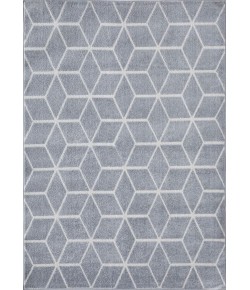 Loomaknoti Kissandrah Beraddo Gray/Cream EKI003 5 ft. 3 in. X 7 ft. 3 in. Rectangle Rug