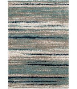 Central Oriental Tulsa Dunkerton Aq/Na Area Rug 5 ft. X 7 ft. 3 in. Rectangle