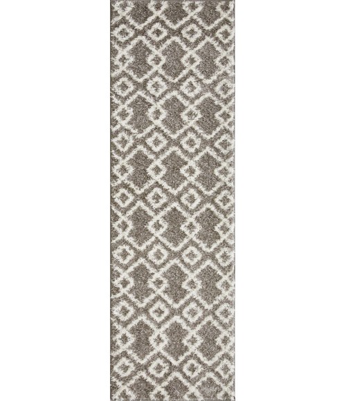 Loomaknoti Vemoa Adeta Gray/Cream EV001 2 ft.  X 6 ft. 7” Rectangle Rug