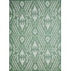 Loomaknoti Breyleigh Calitrah Green/Cream EB005 7 ft. 10 in. X 9 ft. 10 in. Rectangle Rug
