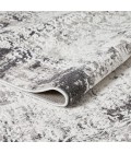 Loomaknoti Aysal Athna Gray/Cream EAY003 4 ft. X 6 ft. Rectangle Rug