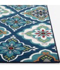 Loomaknoti Tecopa Turberry Blue/White Rug ETR16BWH08 2 ft. X 3 ft. Rectangle - Rugs Town Loomaknoti Tecopa Turberry Blue/White ETR16BWH08 2 ft. X 3 ft. Rectangle Rug