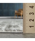 Loomaknoti Rhane Akason Gray/Cream ER009 7 ft. 10 in. X 9 ft. 10 in. Rectangle Rug
