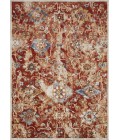 Loomaknoti Alsbrooke Amibell Orange/Red EA002 7 ft. 10 in. X 9 ft. 10 in. Rectangle Rug