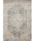 Loomaknoti Kehleigh Abagail Blue/Cream EK002 4 ft. X 6 ft. Rectangle Rug