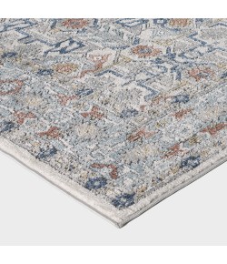 Central Oriental Orient Dania Cream Area Rug 6 ft. 7 in. X 9 ft. 2 in. Rectangle
