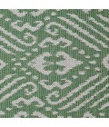 Loomaknoti Breyleigh Calitrah Green/Cream EB005 2 ft. X 3 ft. Rectangle Rug