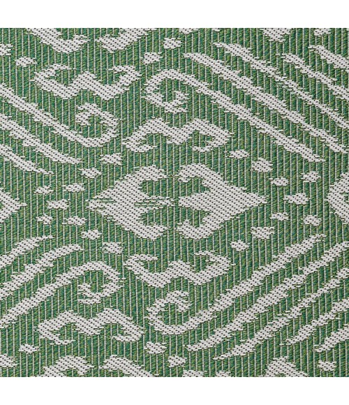 Loomaknoti Breyleigh Calitrah Green/Cream EB005 2 ft. X 3 ft. Rectangle Rug