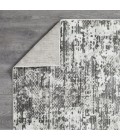 Loomaknoti Rhane Afrey Gray/Cream Rug ER008 6 ft. 7” X 9 ft. 2” Rectangle - Rugs Town Loomaknoti Rhane Afrey Gray/Cream ER008 6 ft. 7” X 9 ft. 2” Rectangle Rug