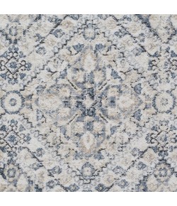 Loomaknoti Kehleigh Avnorie Cream/Blue EK012 9 ft. 10 in. X 12 ft. 10 in. Rectangle Rug