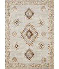 Loomaknoti Alsbrooke Temarnie Cream/Beige EA007 7 ft. 10 in. X 9 ft. 10 in. Rectangle Rug