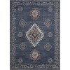 Loomaknoti Alsbrooke Temarnie Blue/Cream EA007 7 ft. 10 in. X 9 ft. 10 in. Rectangle Rug
