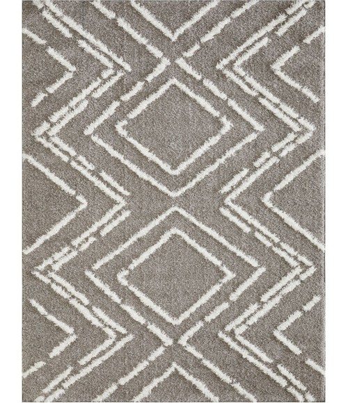 Loomaknoti Vemoa Armeley Gray/Cream EV004 5 ft. 3” X 7 ft. 3” Rectangle Rug